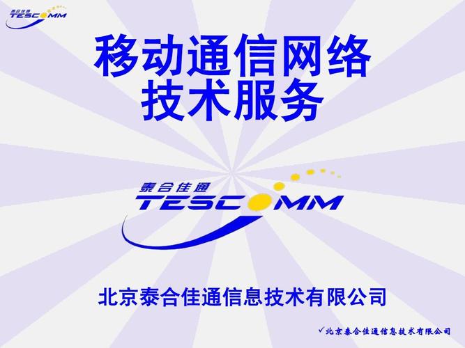 泰合佳通移动通信网络技术服务
